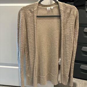 Tan Cardigan from GAP
